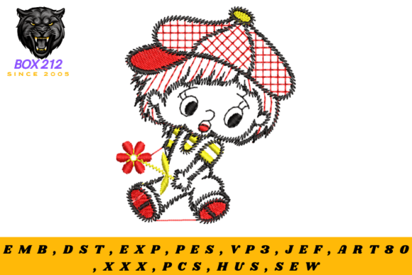 Review: Boy Digital Embroidery Design for Holiday Collections