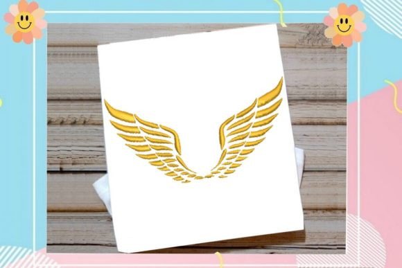 Serenity Wings Embroidery