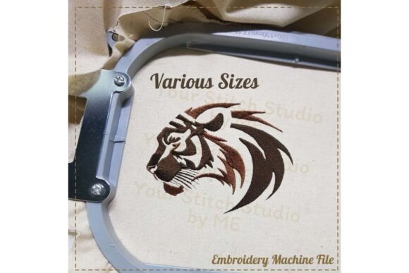 Tiger Mascot School Embroidery Digital Review